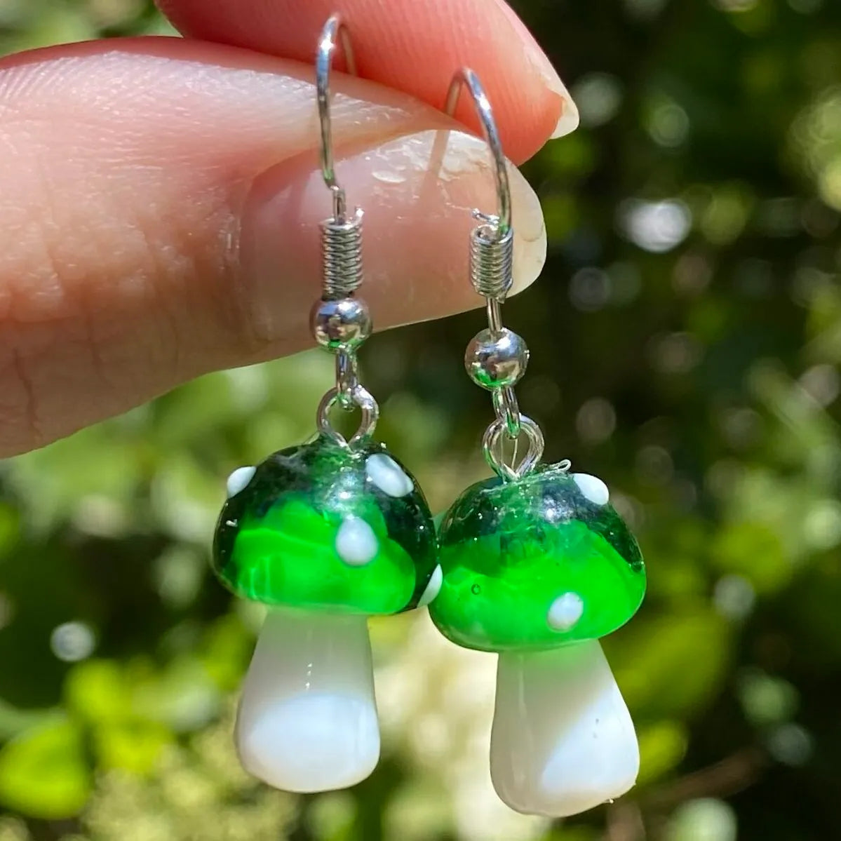 Mushroom Earrings