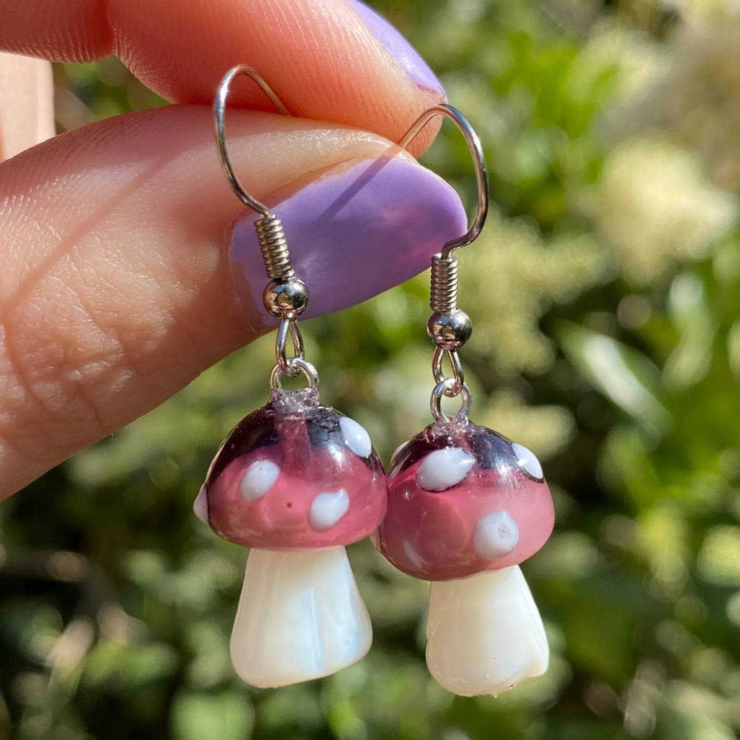 Mushroom Earrings