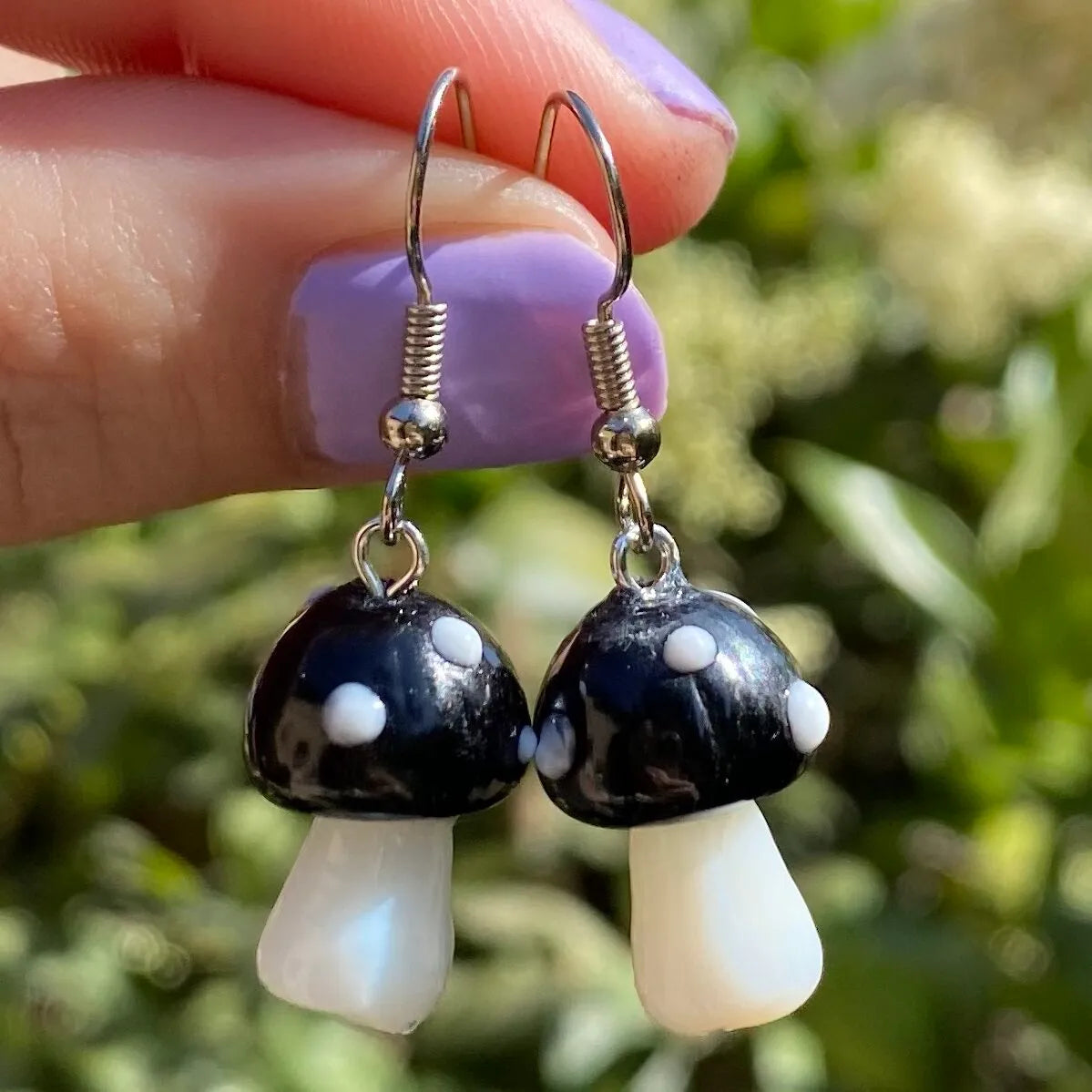 Mushroom Earrings