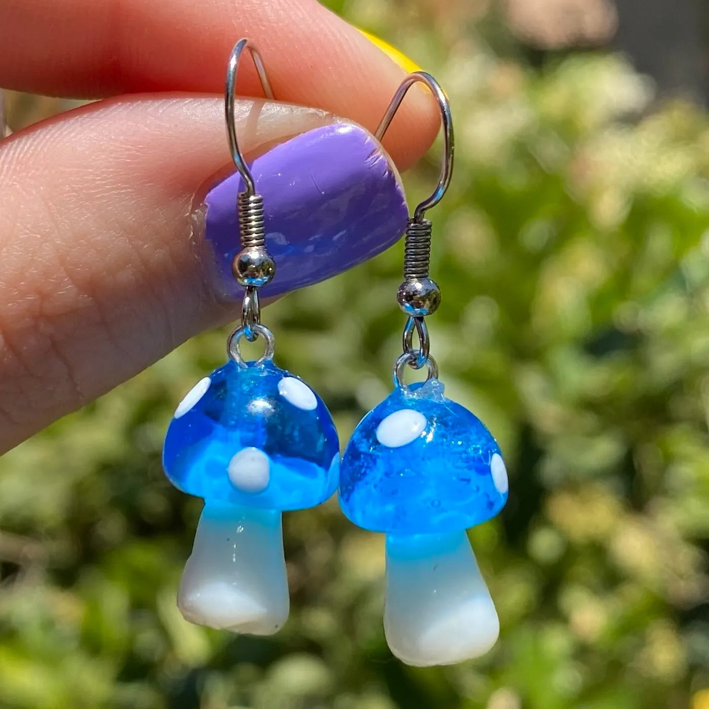 Mushroom Earrings