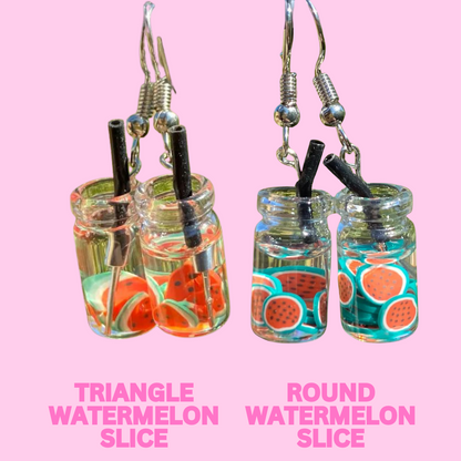 Tiny Fruit Water Earrings