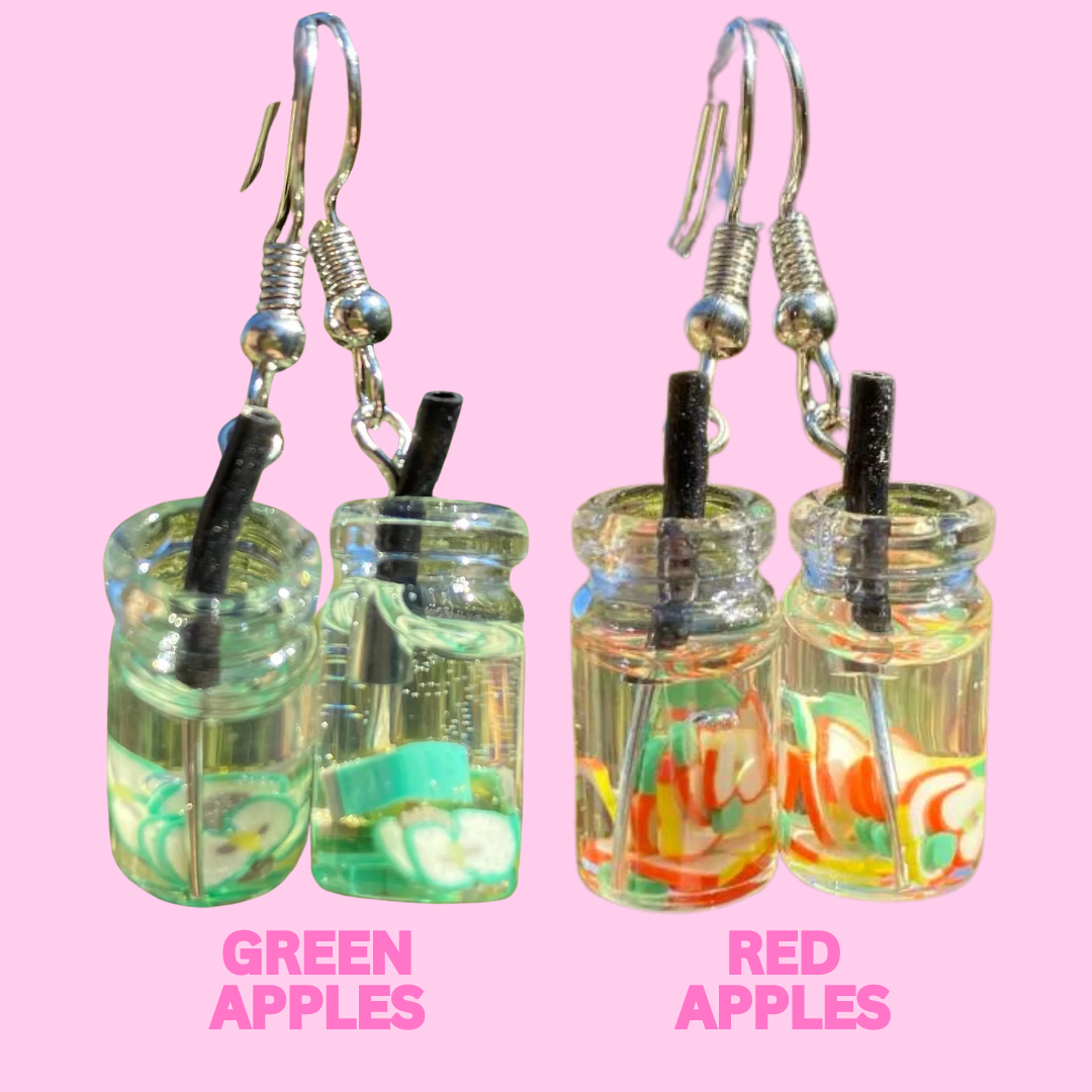 Tiny Fruit Water Earrings