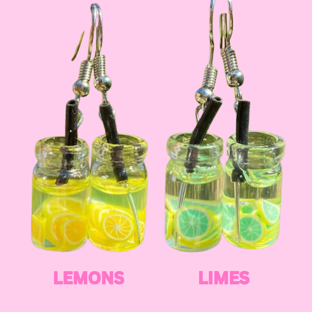 Tiny Fruit Water Earrings