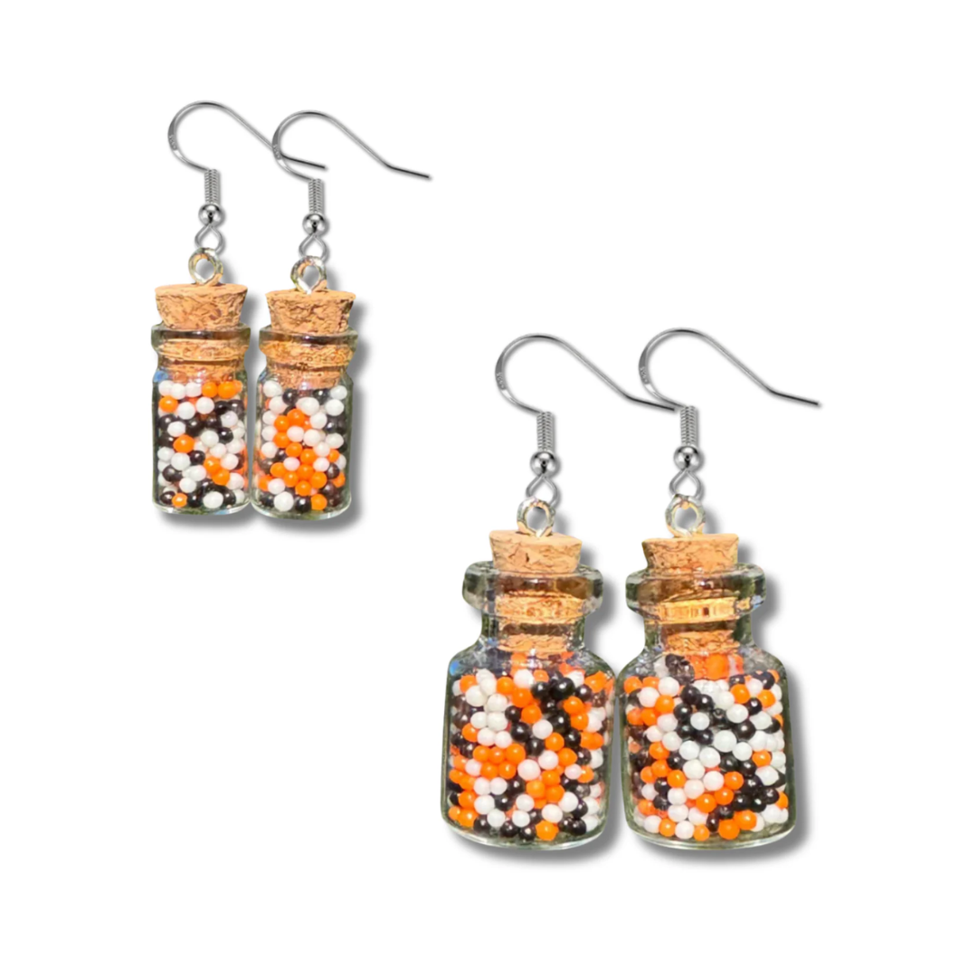 Halloween Candy Jar Earrings