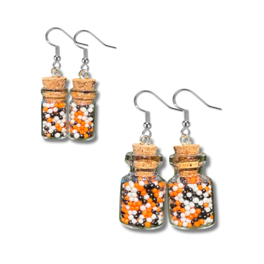 Halloween Candy Jar Earrings