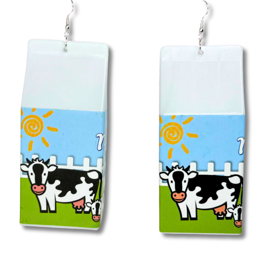 Milk Jug Toy Earrings