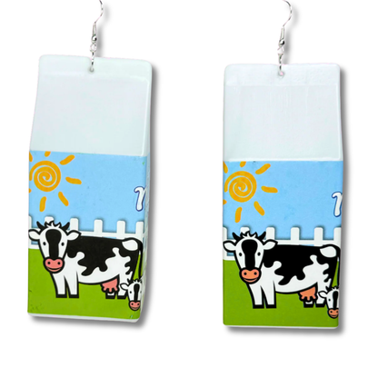 Milk Jug Toy Earrings