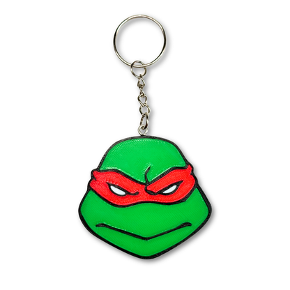Turtle Hero Keychain