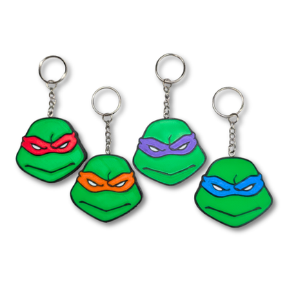 Turtle Hero Keychain