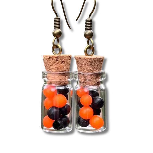 Halloween Candy Jar Earrings