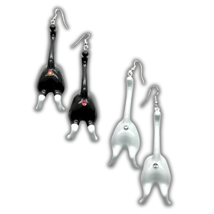 BlingHole Cat Butt Earrings
