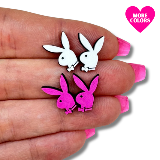 Bowtie Bunny Stud Earrings
