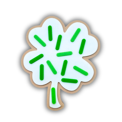 Clover Shamrock Cookie Magnets