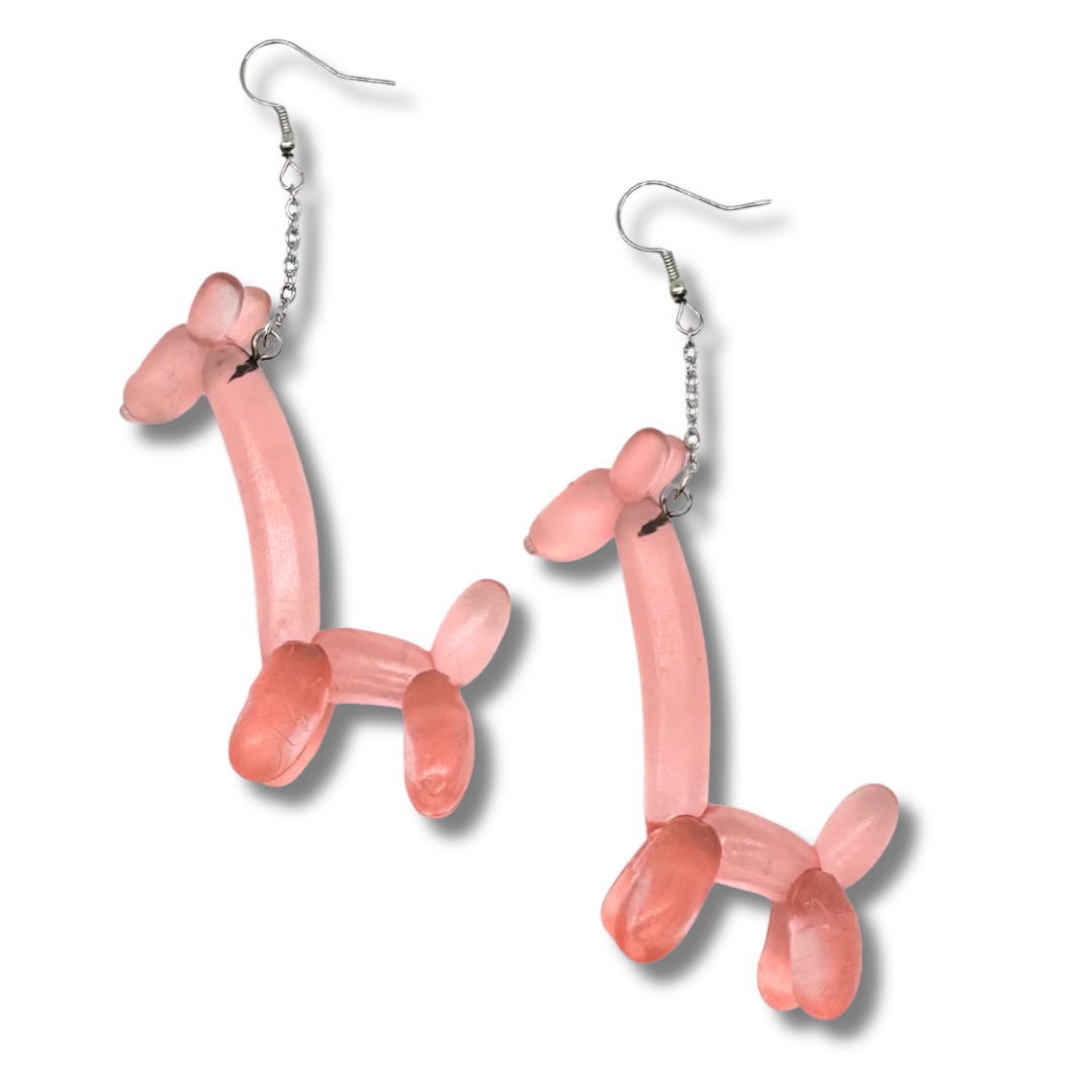 Balloon Animal Earrings