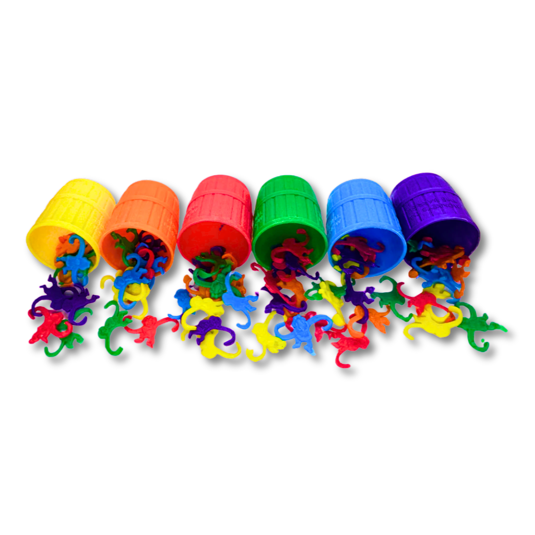 Monkey Barrel Game Earrings
