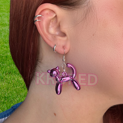 Balloon Cat Earrings