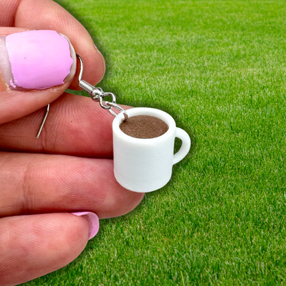 Coffee Cup Earrings
