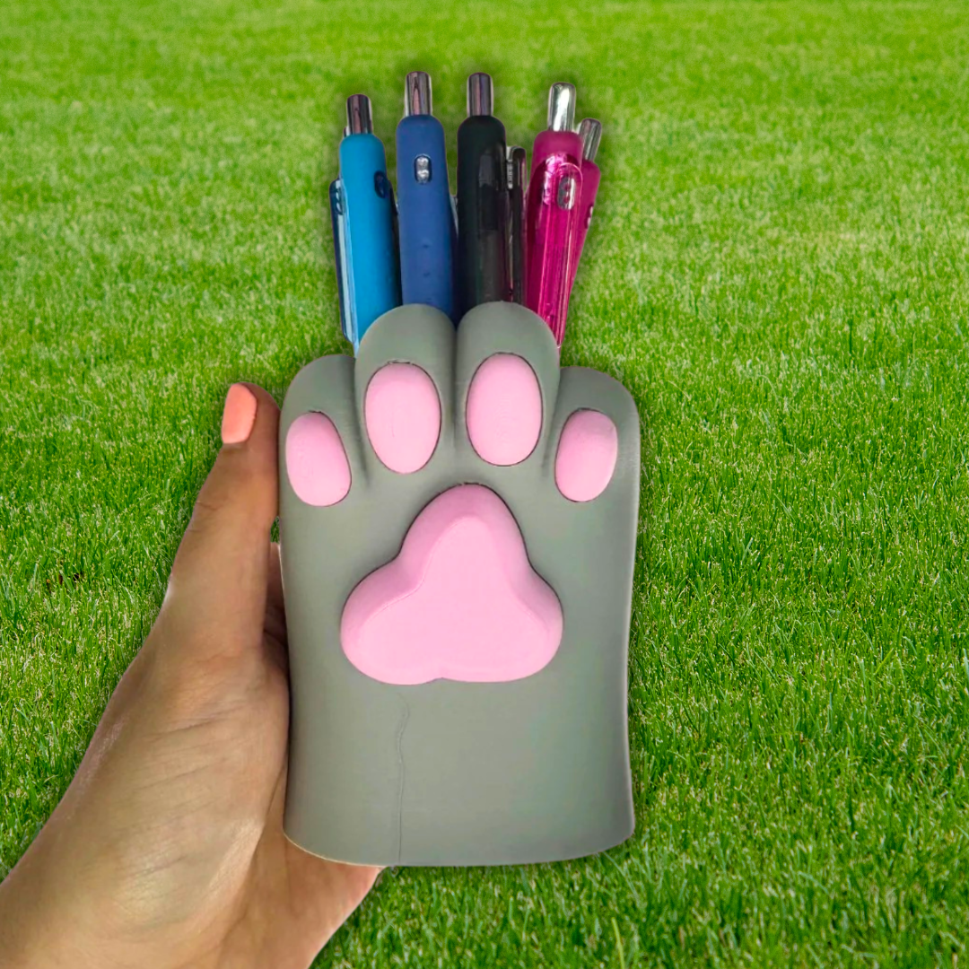 Cat Paw Desktop Pen Holder