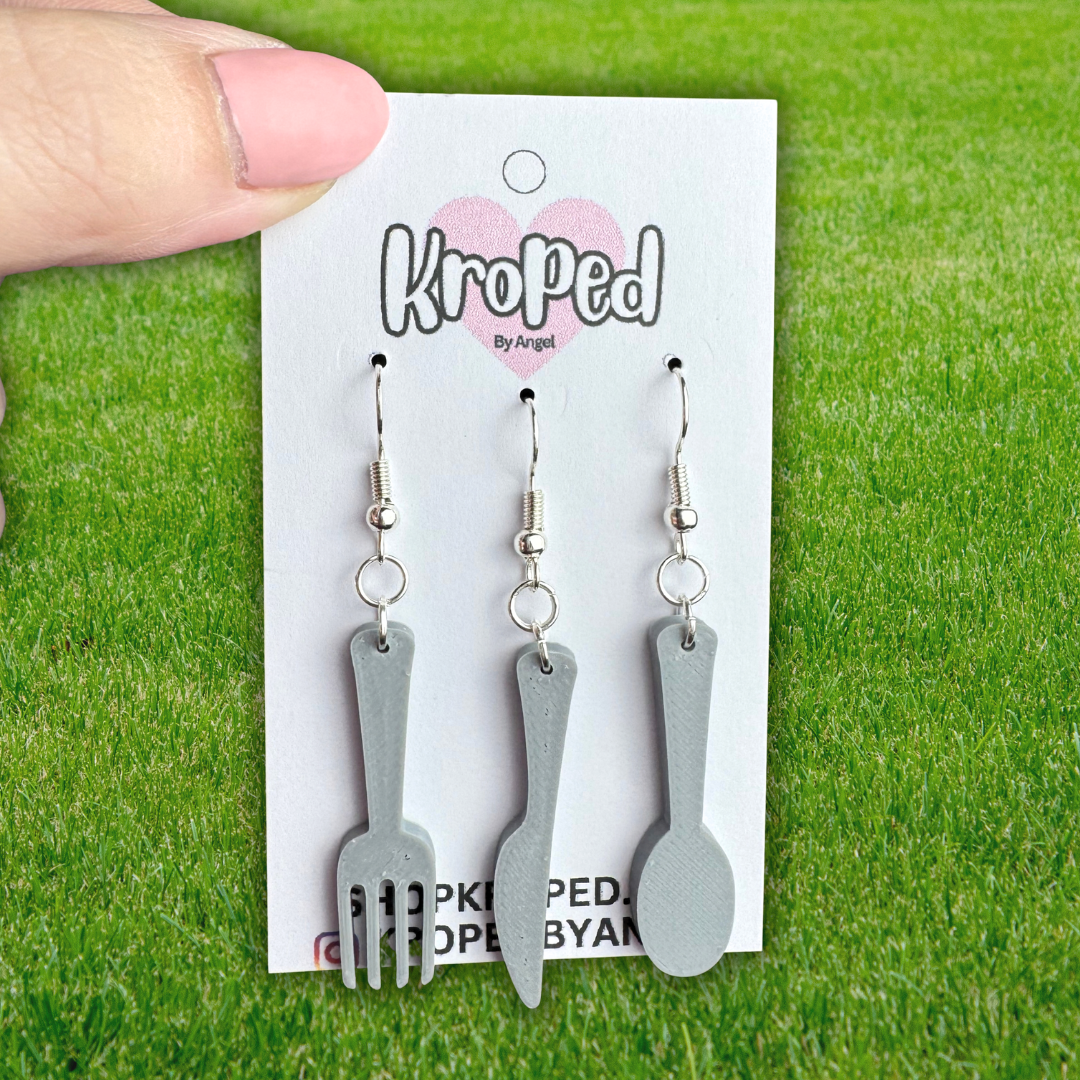 3-Piece Cutlery Earrings