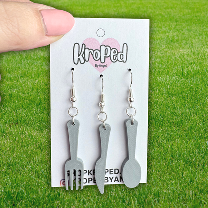 3-Piece Cutlery Earrings