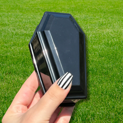 Black Coffin Trinket Box