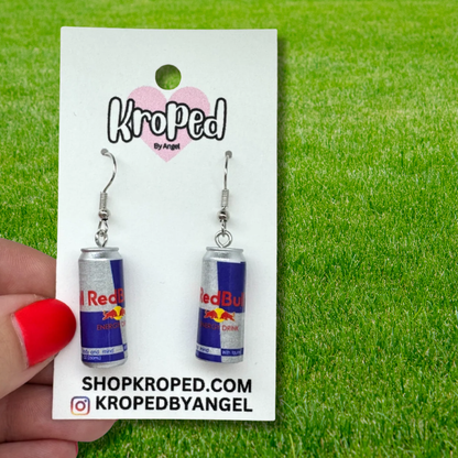 Bull Energy Drink Earrings