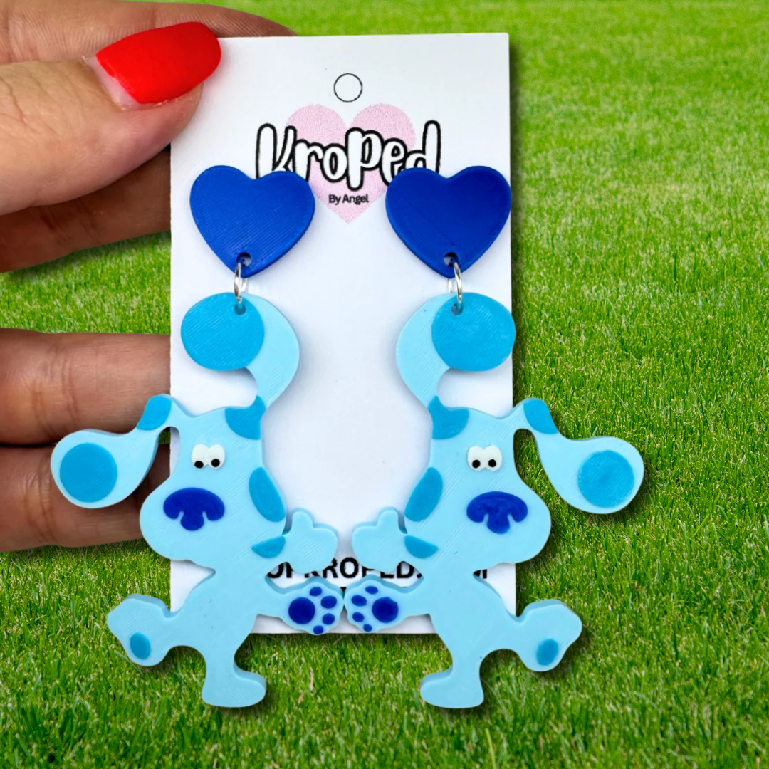 Nostaglic 90's Dog Cartoon Earrings
