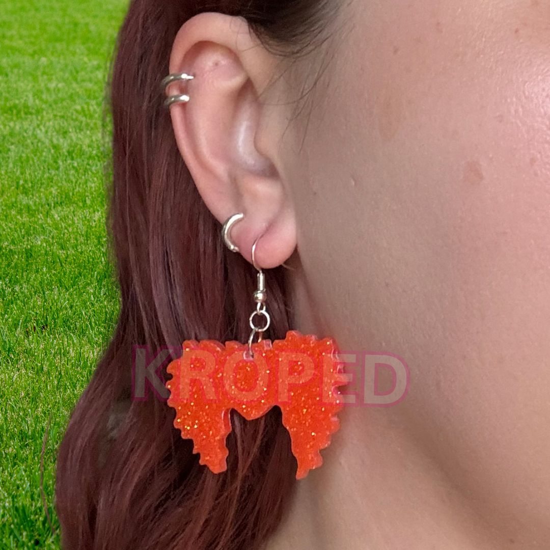 Witch Hair Shape Earrings