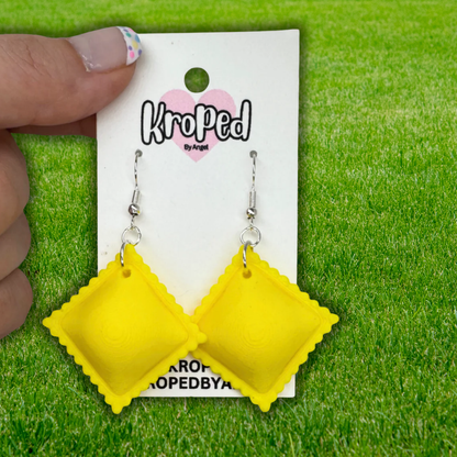 Pasta Noodle Earrings