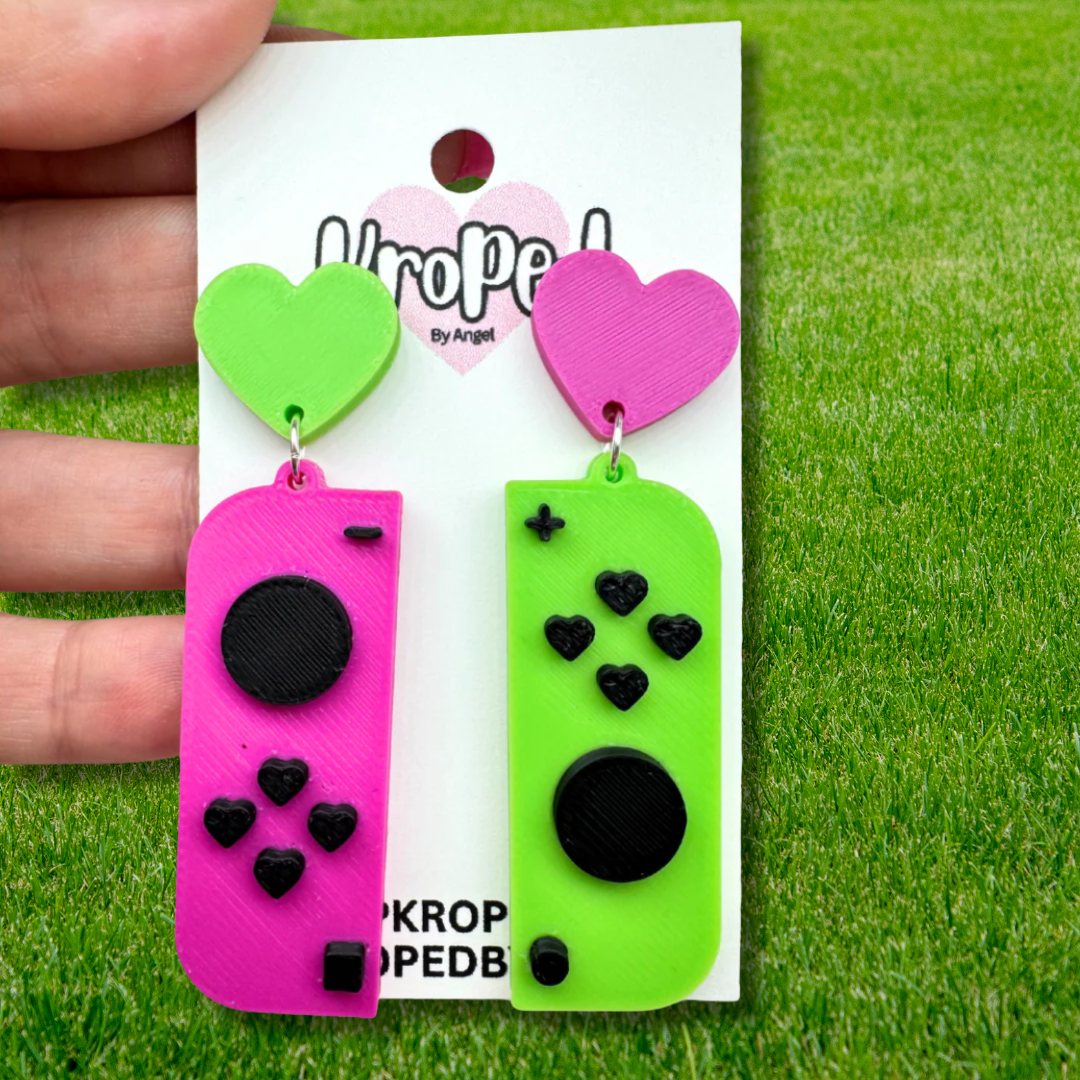 Video Game Controller Earrings