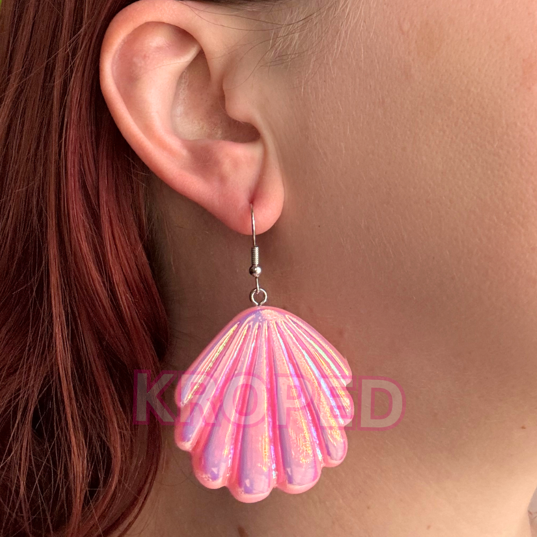 Mermaid Seashell Earrings