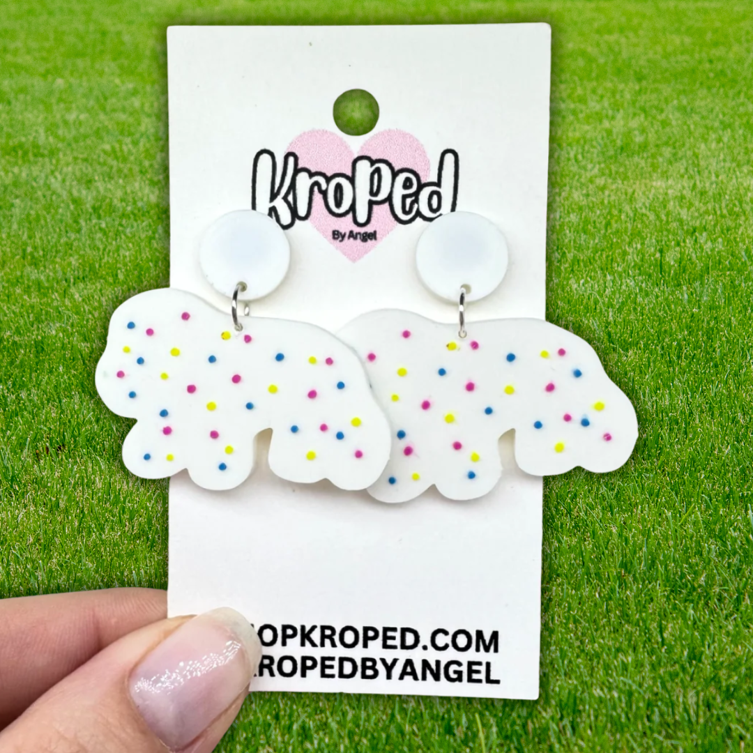 Iced Animal Cookie Earrings