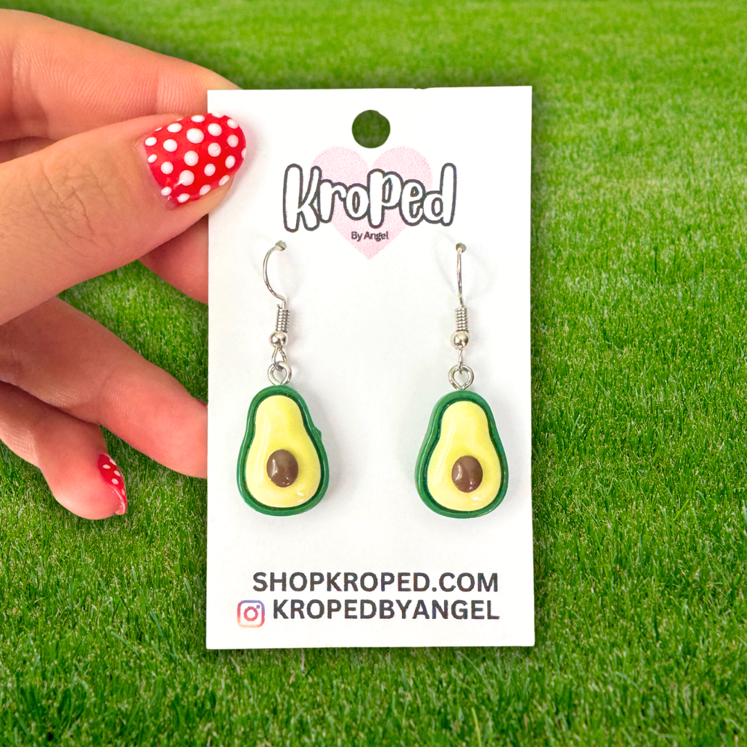 Avocado Charm Earrings