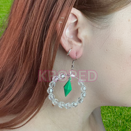 2000's Video Game Hoop Earrings