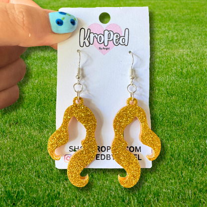 Witch Hair Shape Earrings