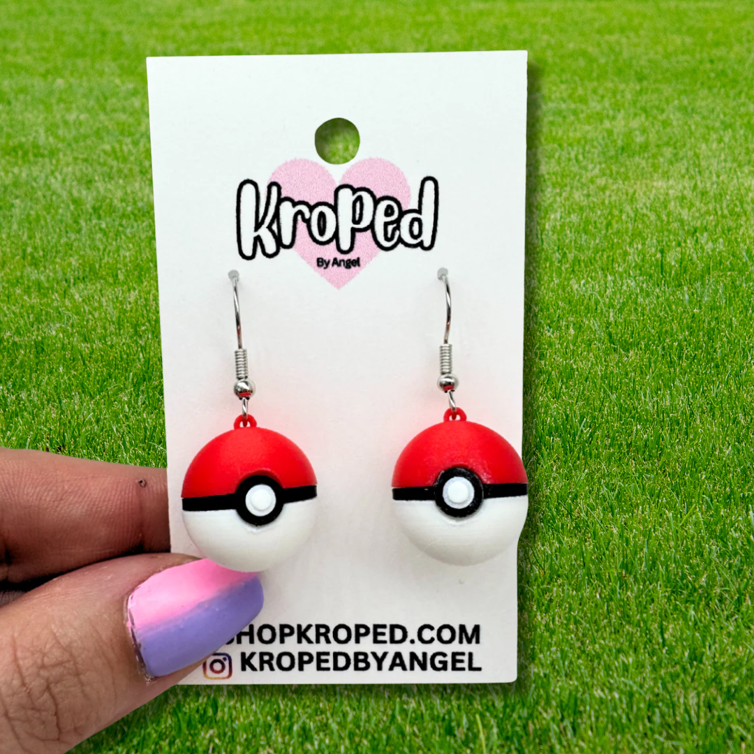 2000's Cartoon Ball Earrings
