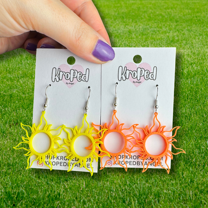 Sun Outline Earrings
