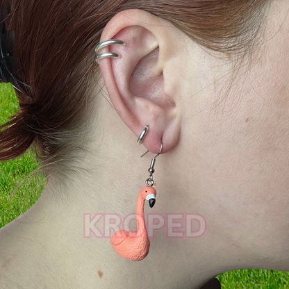 Flamingo Earrings