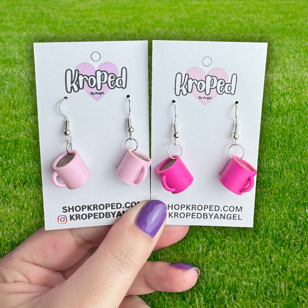 Coffee Cup Earrings