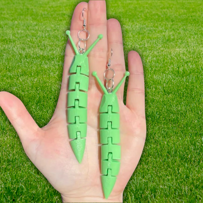 Wiggling Slug Earrings