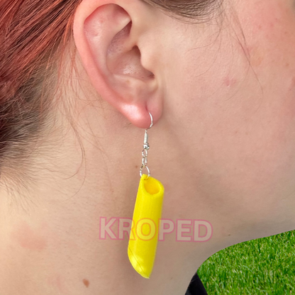 Pasta Noodle Earrings