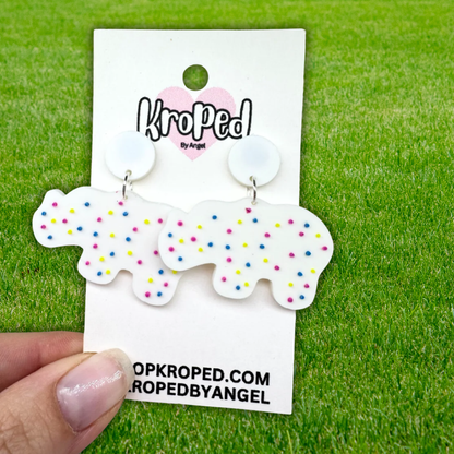 Iced Animal Cookie Earrings