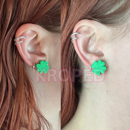 St. Patricks Day Stud Earrings