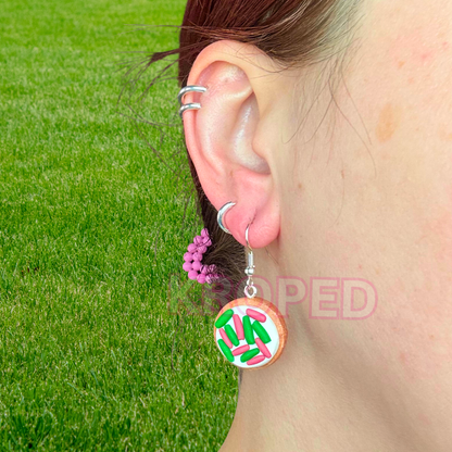 Christmas Sugar Cookie Earrings