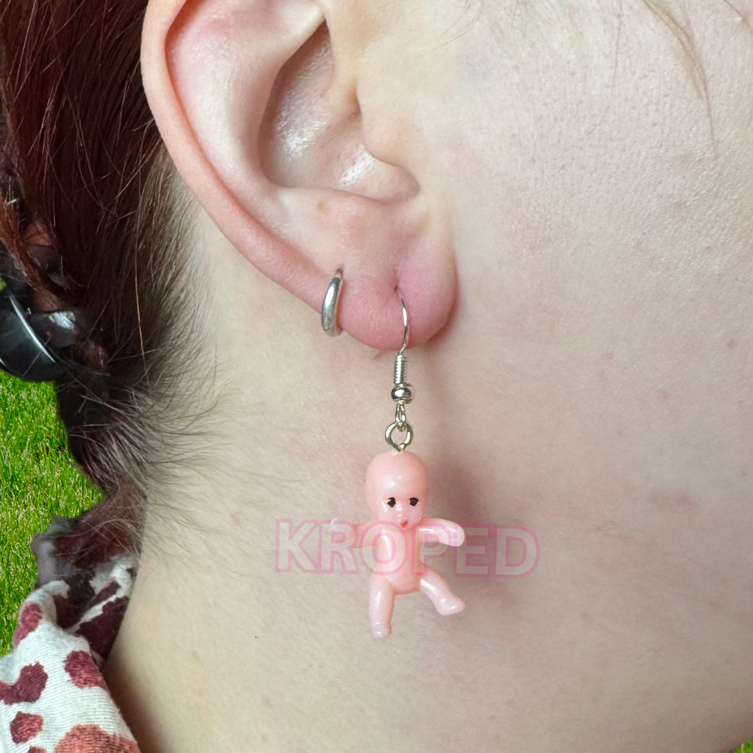Single Baby Dangle Earrings
