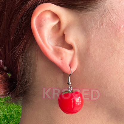 Tomato Earrings