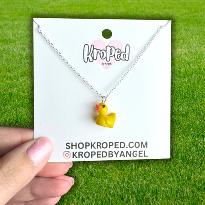 Rubber Duck Charm Necklace