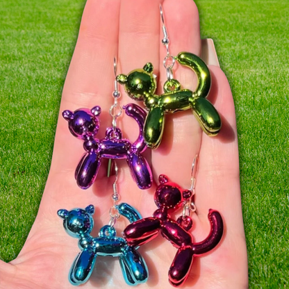 Balloon Cat Earrings