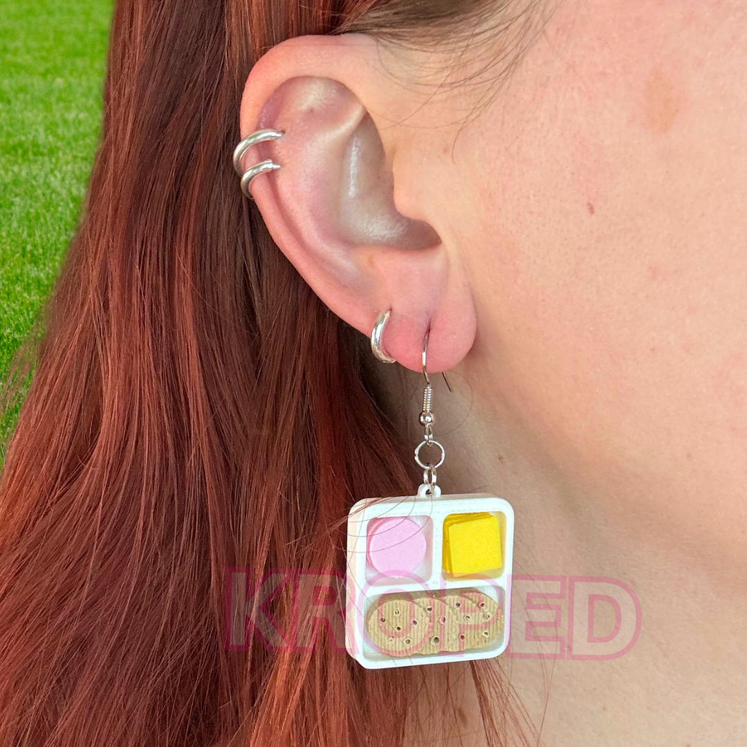Snack Tray Earrings