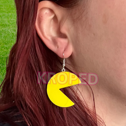 Retro Ghost Game Earrings